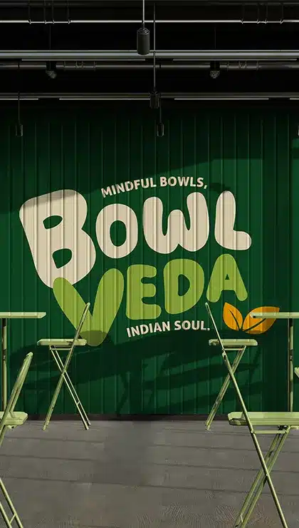 Bowl Veda brand wall